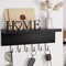 Key Holder Wall Mount-Key Rack with 6 Key Hangers,Key Holder for Wall Decor Can Hang Bags,Coats,Dog Leashes,etc.Key & Mail Organizer Wall Mounted are Suitable for Home Decor in Living room, Bedroom.